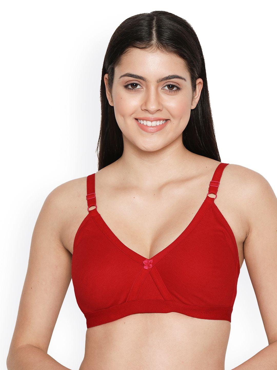 susie red non padded bra