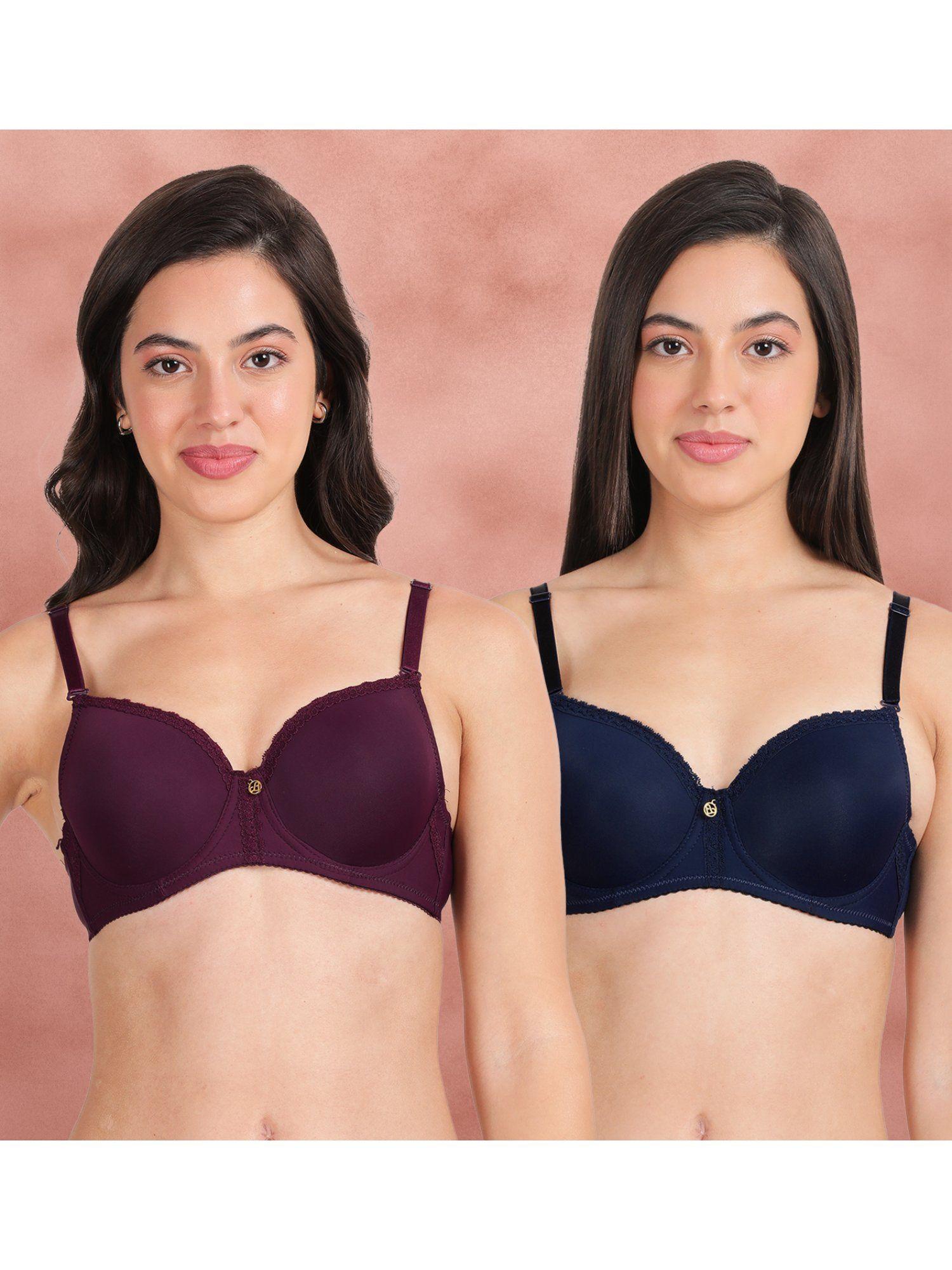 susie by shyaway top lace wired t-shirt bra (pack of 2)