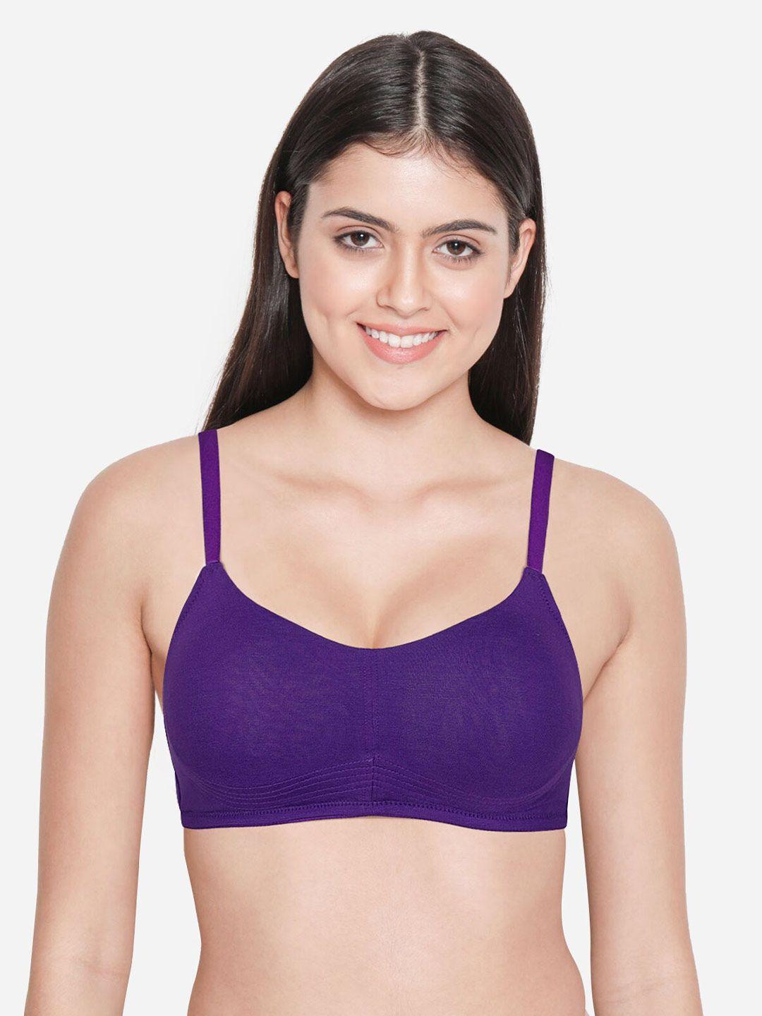 susie non padded cotton all day comfort seamless everyday bra