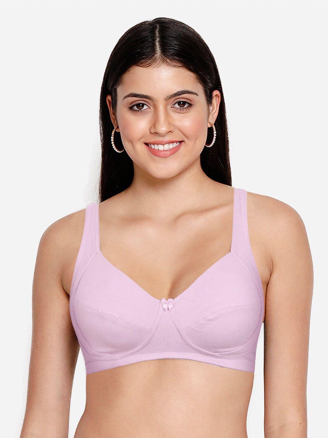 susie non padded medium coverage all day comfort cotton everyday bra