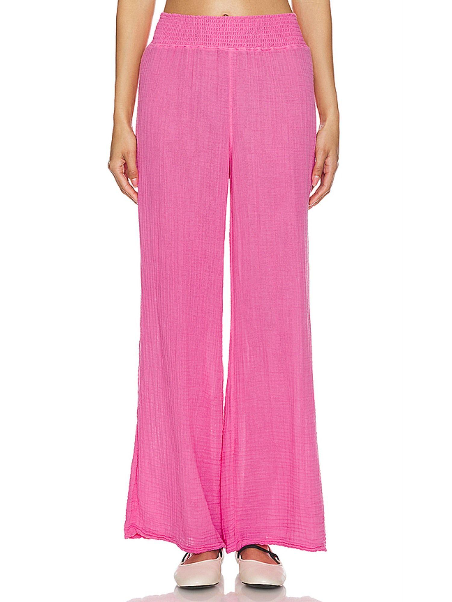 susie smocked waist pant