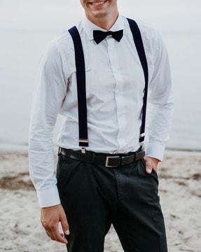 suspender belt with bow tie