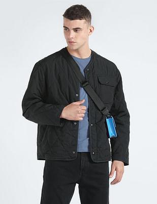 sustainable solid packable jacket