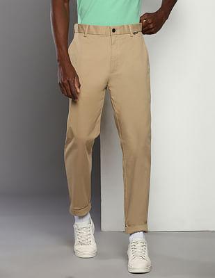sustainable tapered fit chinos