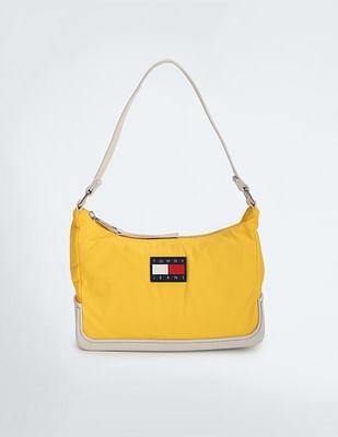 sustainable uncovered shoulder bag