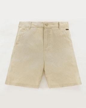 sustainable woven shorts
