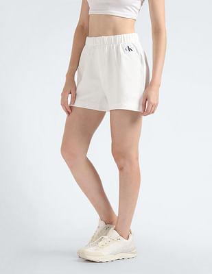 sustainable cotton waffle shorts