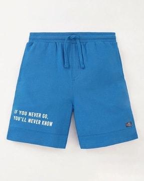 sustainable knit shorts