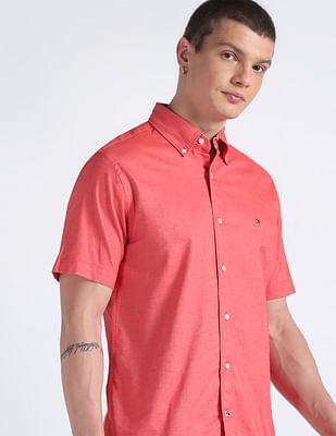 sustainable oxford flex shirt