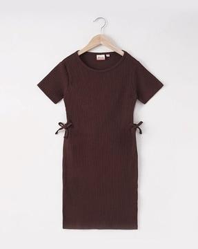 sustainable side cut dress