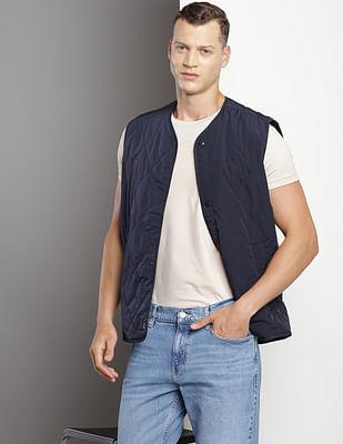 sustainable sleeveless jacket