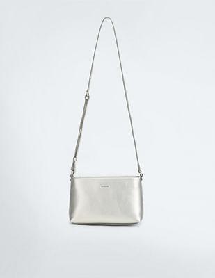 sustainable solid crossbody bag