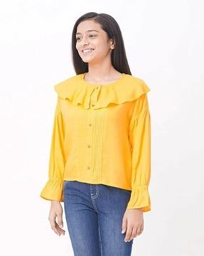 sustainable top with full sleeves