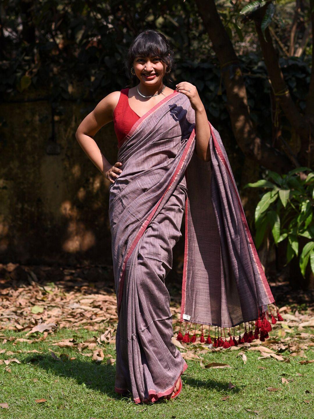 suta cotton blend  saree