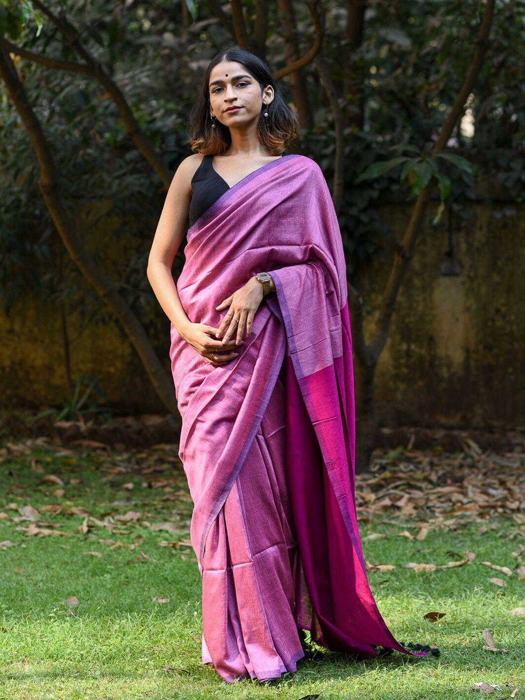 suta cotton blend  saree