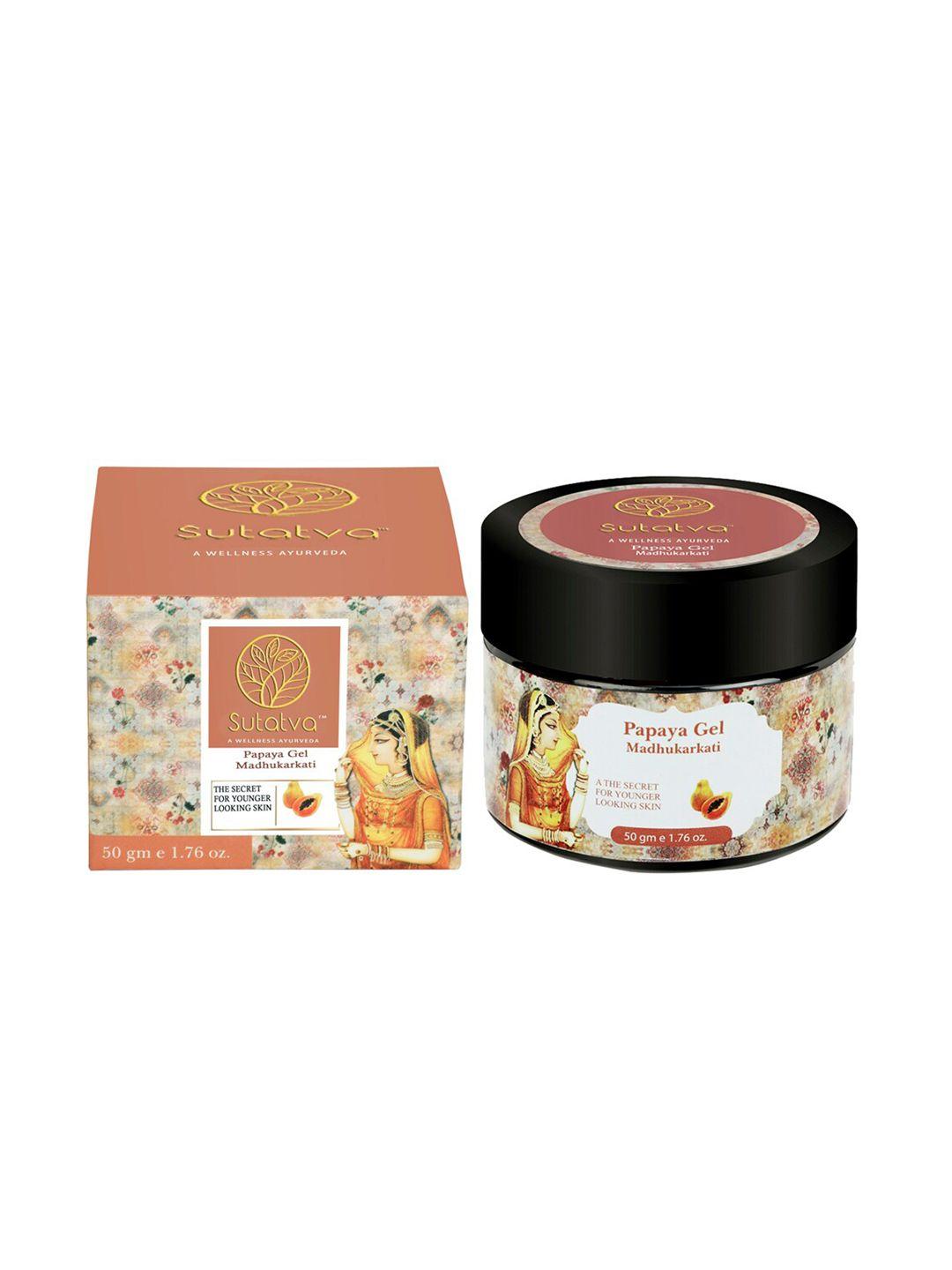 sutatva orange handmade papaya gel