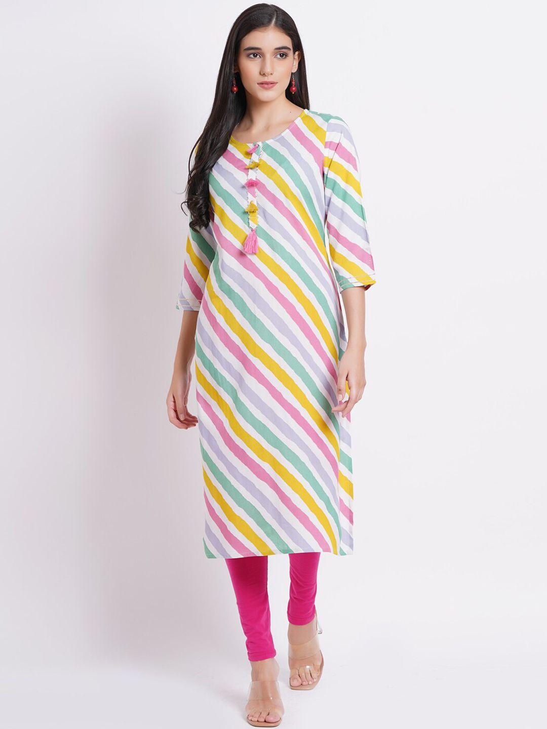 suti leheriya printed straight kurta