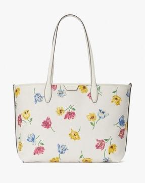 sutton tulip toss medium tote bag