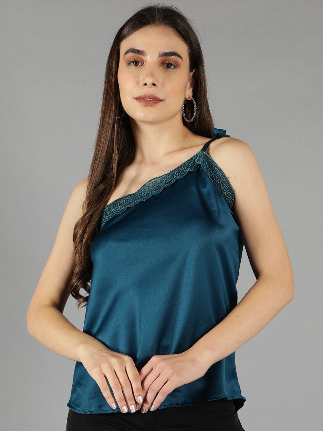 svelte couture one shoulder top