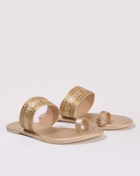 svr ld casual sandal, gold, 5