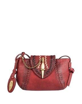 swala 04 sling bag with metal accent