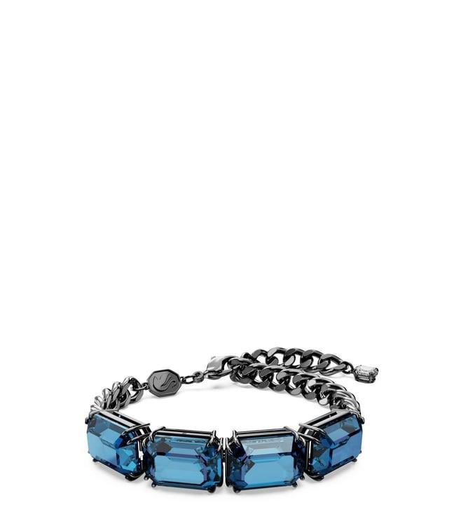 swarovski blue millenia bracelet