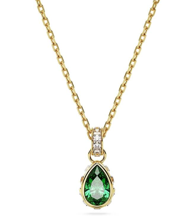 swarovski green stilla pendant
