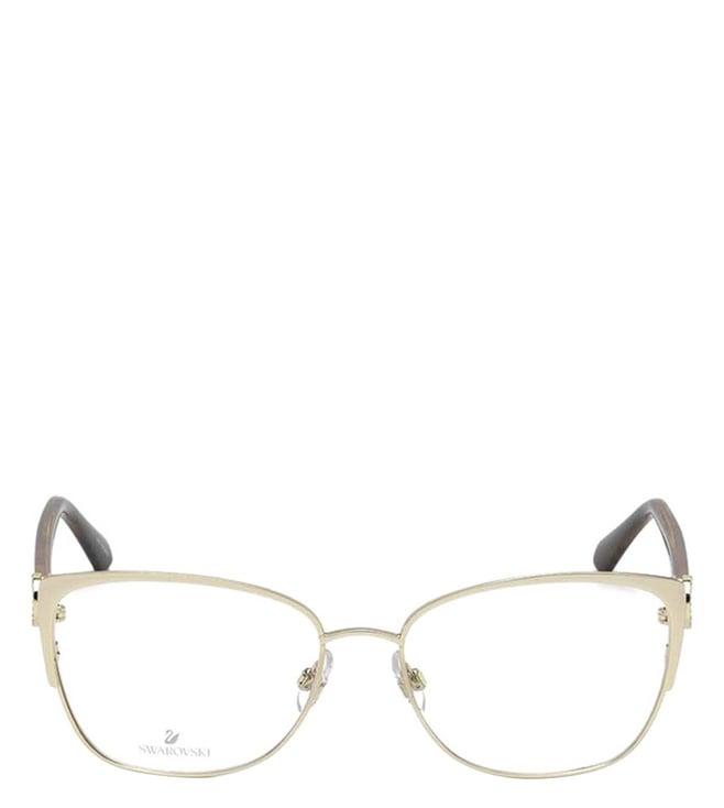 swarovski gold sk5256 51 032 butterfly eye frames for women