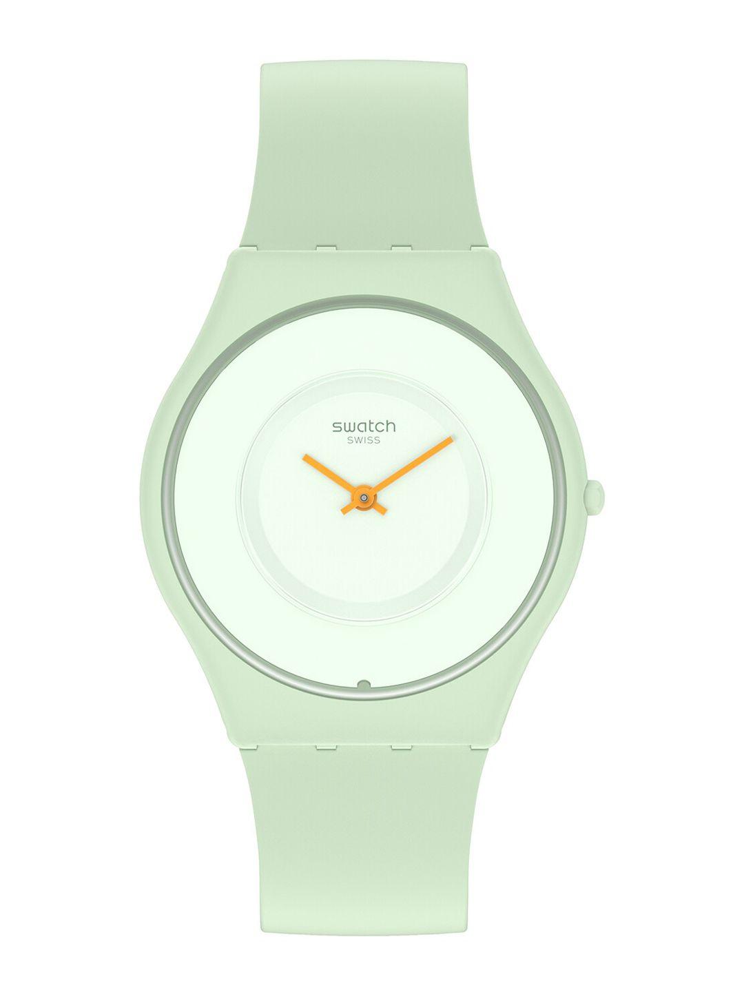 swatch unisex dial & straps analogue watch ss09g101