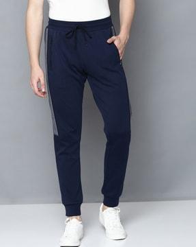 sweat pant with striped detail