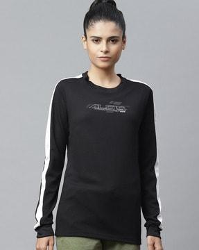 sweatshirt with contrast taping detail