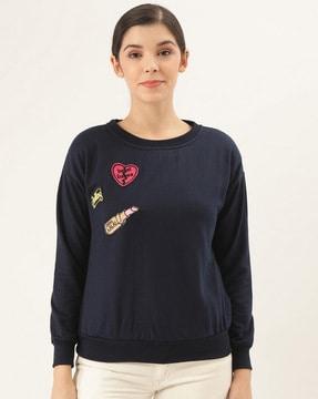 sweatshirt with graphic print