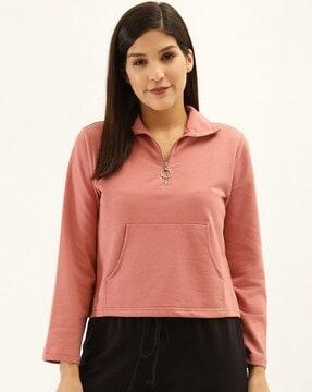 sweatshirt with kangaroo pocket