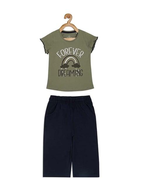 sweet dreams kids dried herb printed t-shirt set