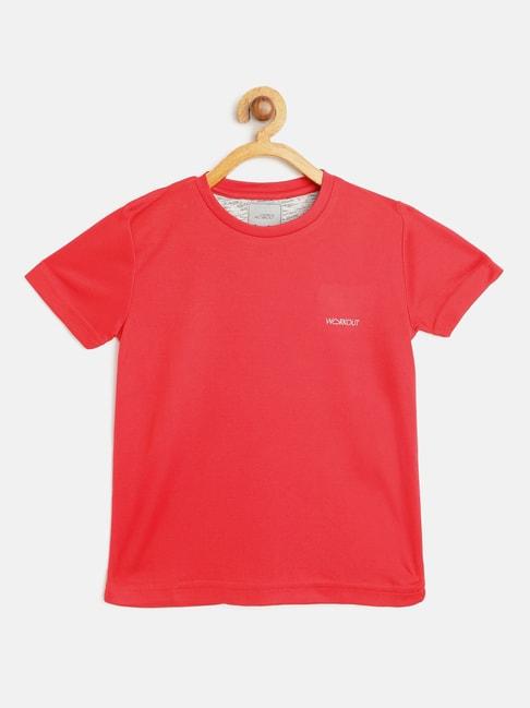 sweet dreams kids red solid t-shirt