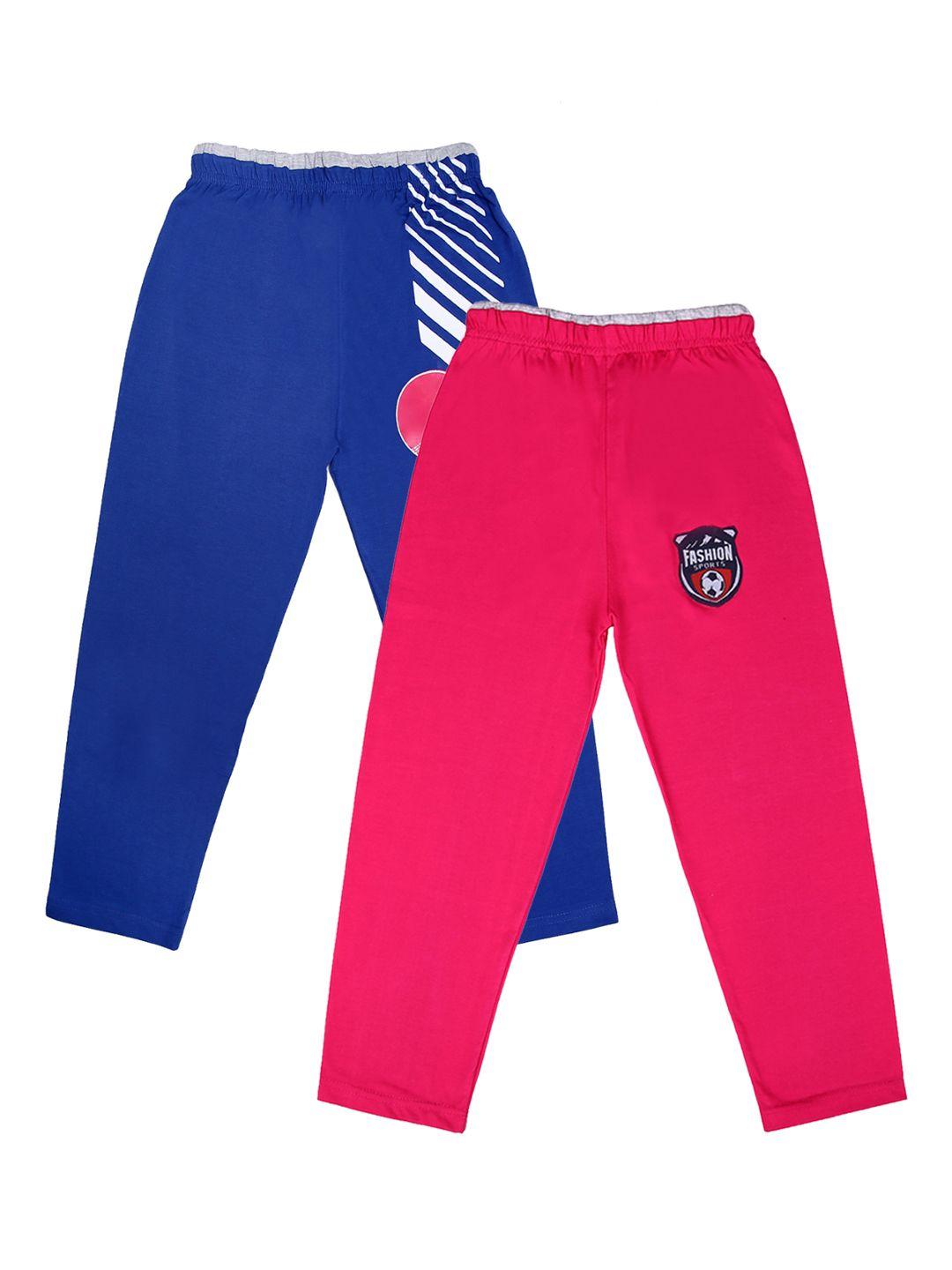 sweet angel kids pack of 2 straight-fit track pant