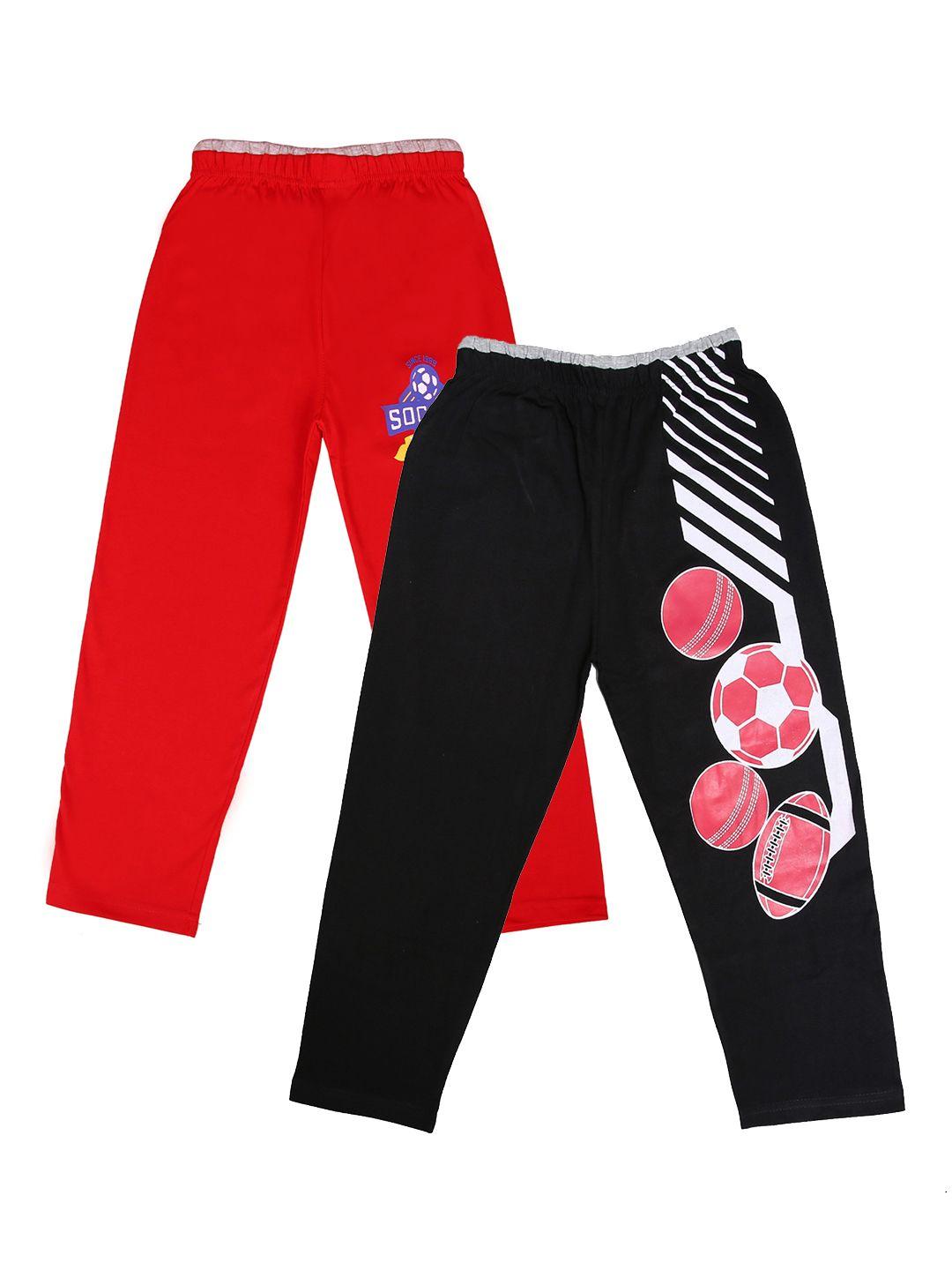 sweet angel kids pack of 2 straight-fit track pants