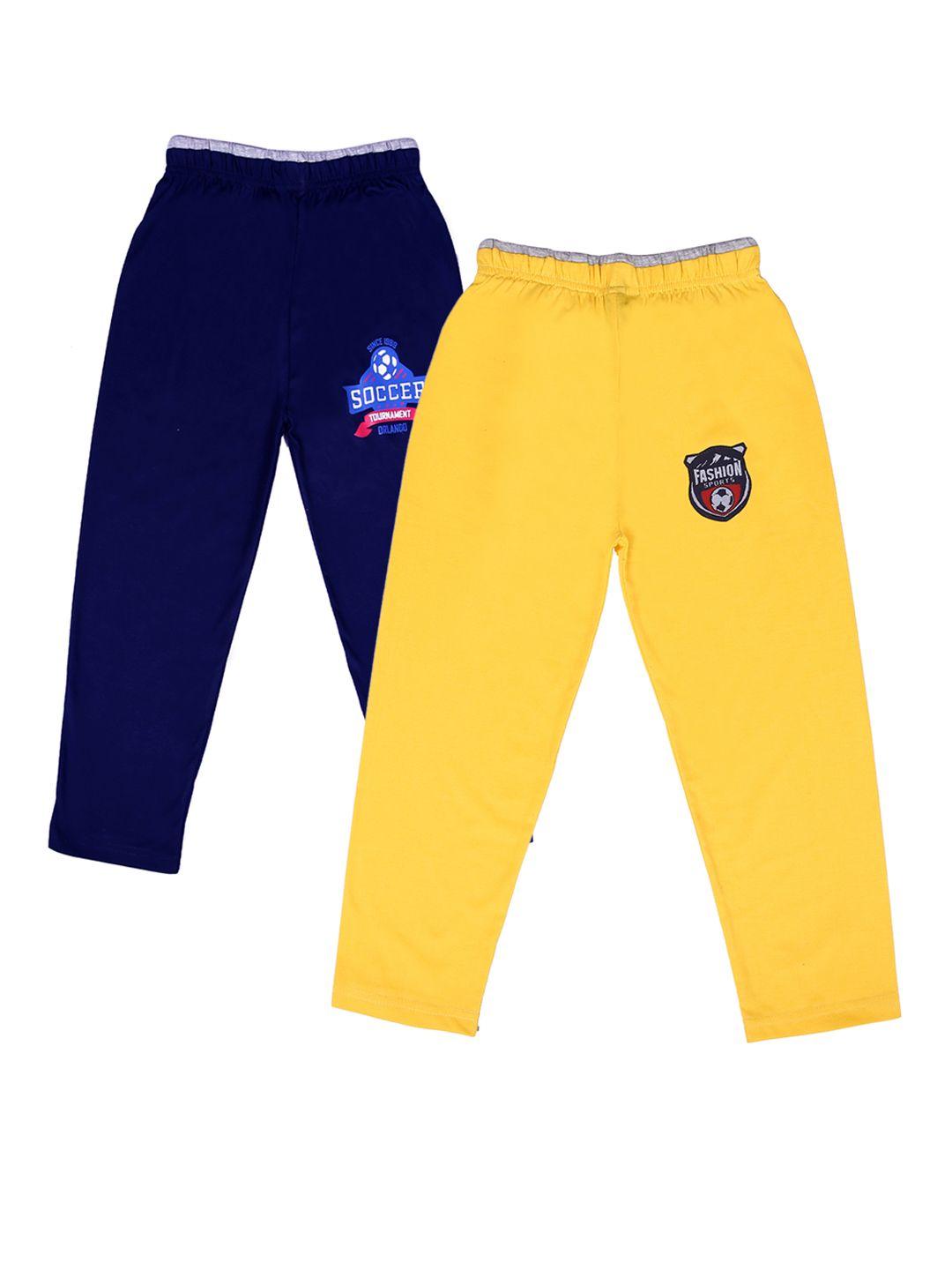 sweet angel kids pack of 2 straight fit trackpant