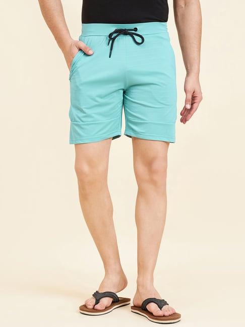 sweet dreams aqua regular fit lounge shorts