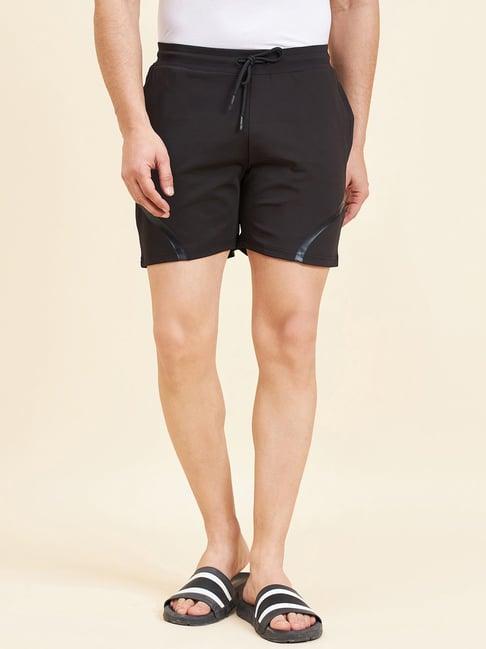 sweet dreams black regular fit lounge shorts