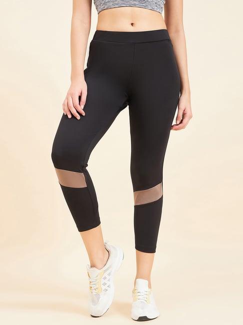 sweet dreams black striped sports tights