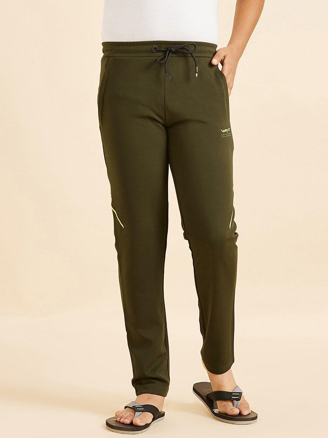 sweet dreams boys olive green relaxed straight-leg lounge pant