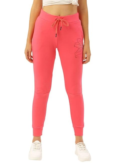sweet dreams candy pink graphic print joggers