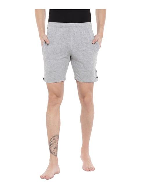 sweet dreams grey cotton regular fit shorts