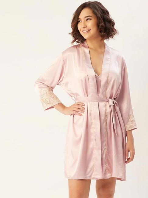 sweet dreams light pink sleepwear robes