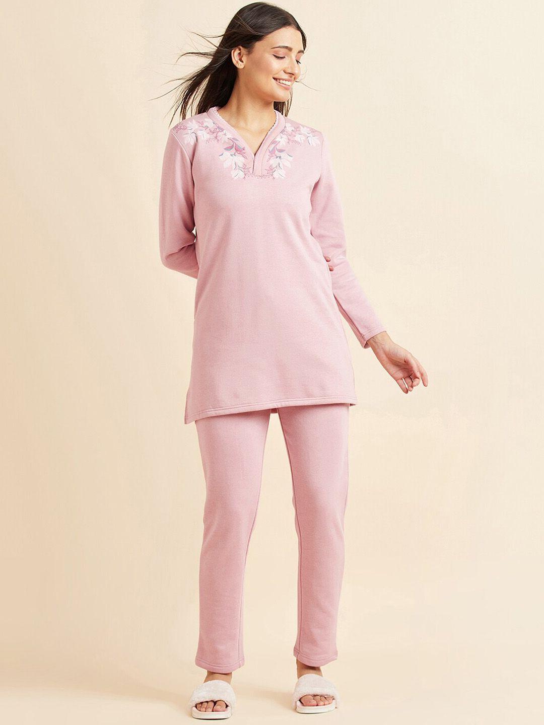 sweet dreams longline top with pyjamas