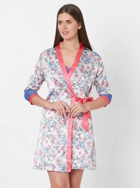 sweet dreams multicolor printed night dress