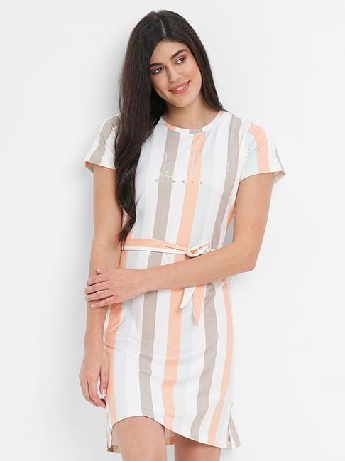 sweet dreams multicolor striped night dress