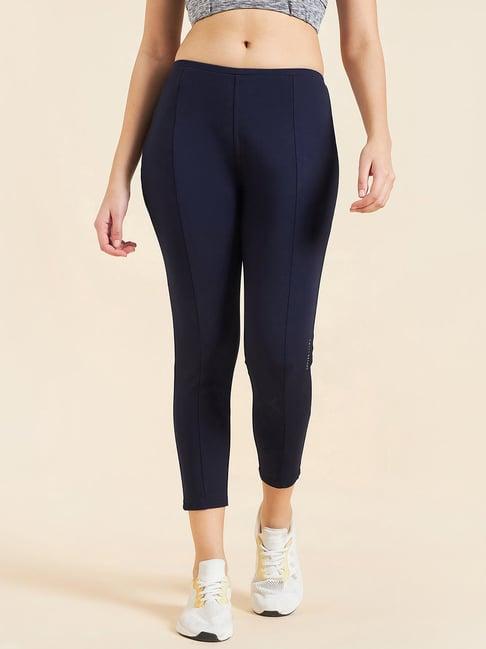 sweet dreams navy mid rise sports tights