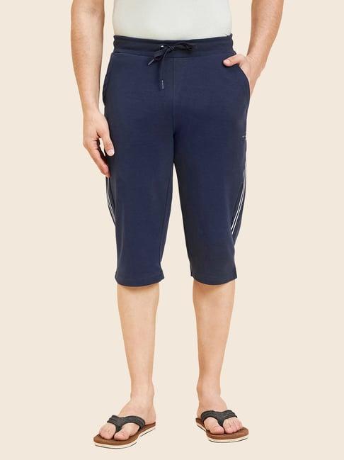 sweet dreams navy regular fit lounge capris